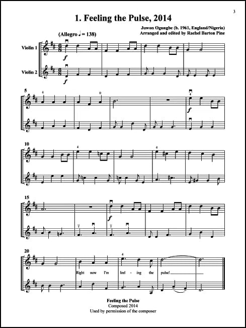 Music by Black Composers - Violin - Volume 1a