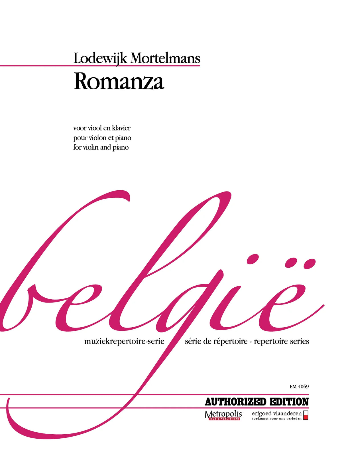 Mortelmans: Romanza