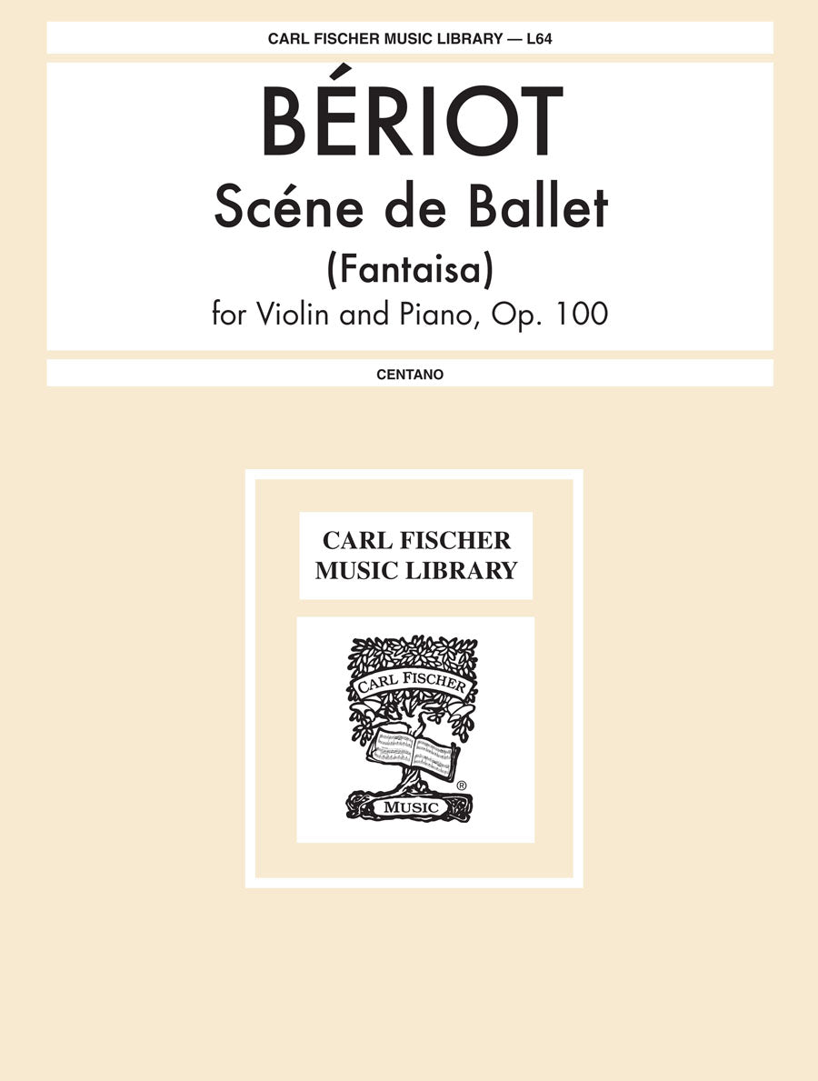 de Bériot: Scène de ballet, Op. 100