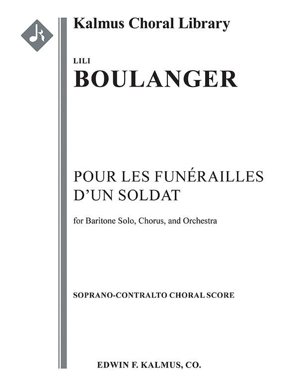 Boulanger: Pour les funérailles d'un soldat