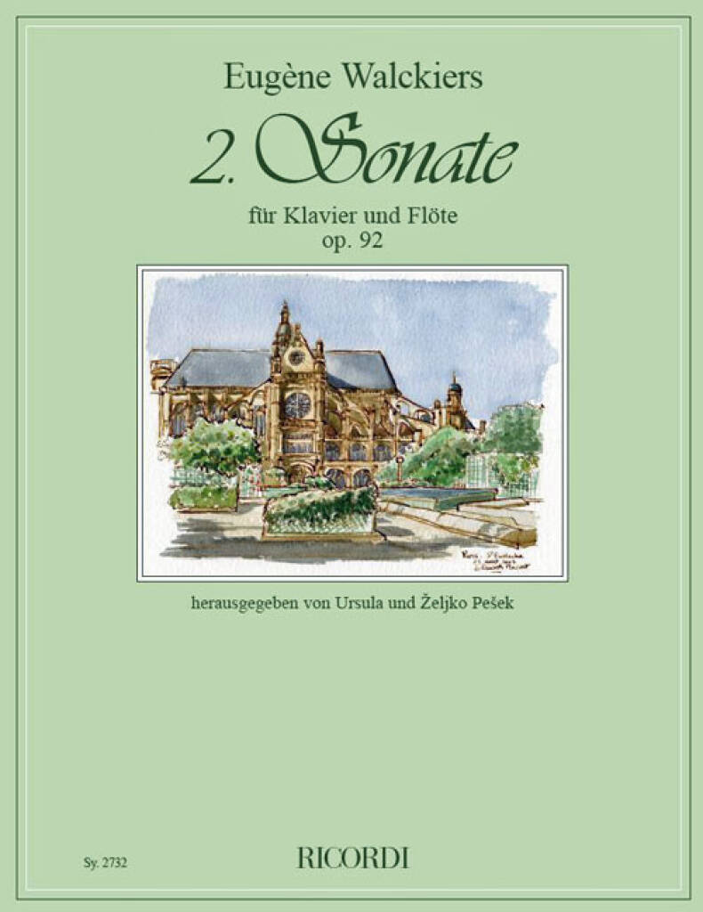 Walckiers: Flute Sonata No. 2, Op. 92