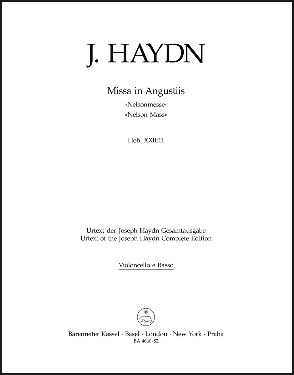 Haydn: Missa in Angustiis, Hob. XXII:11