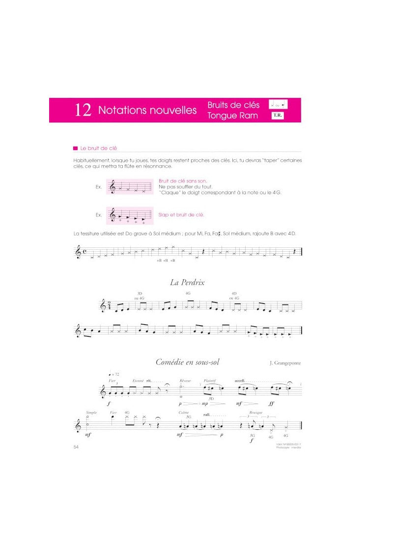 La Flûte traversière - Volume 3