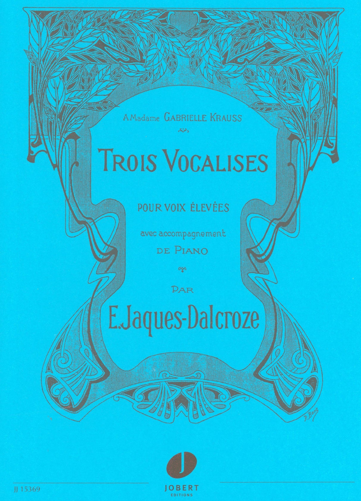 Jaques-Dalcroze: 3 Vocalises