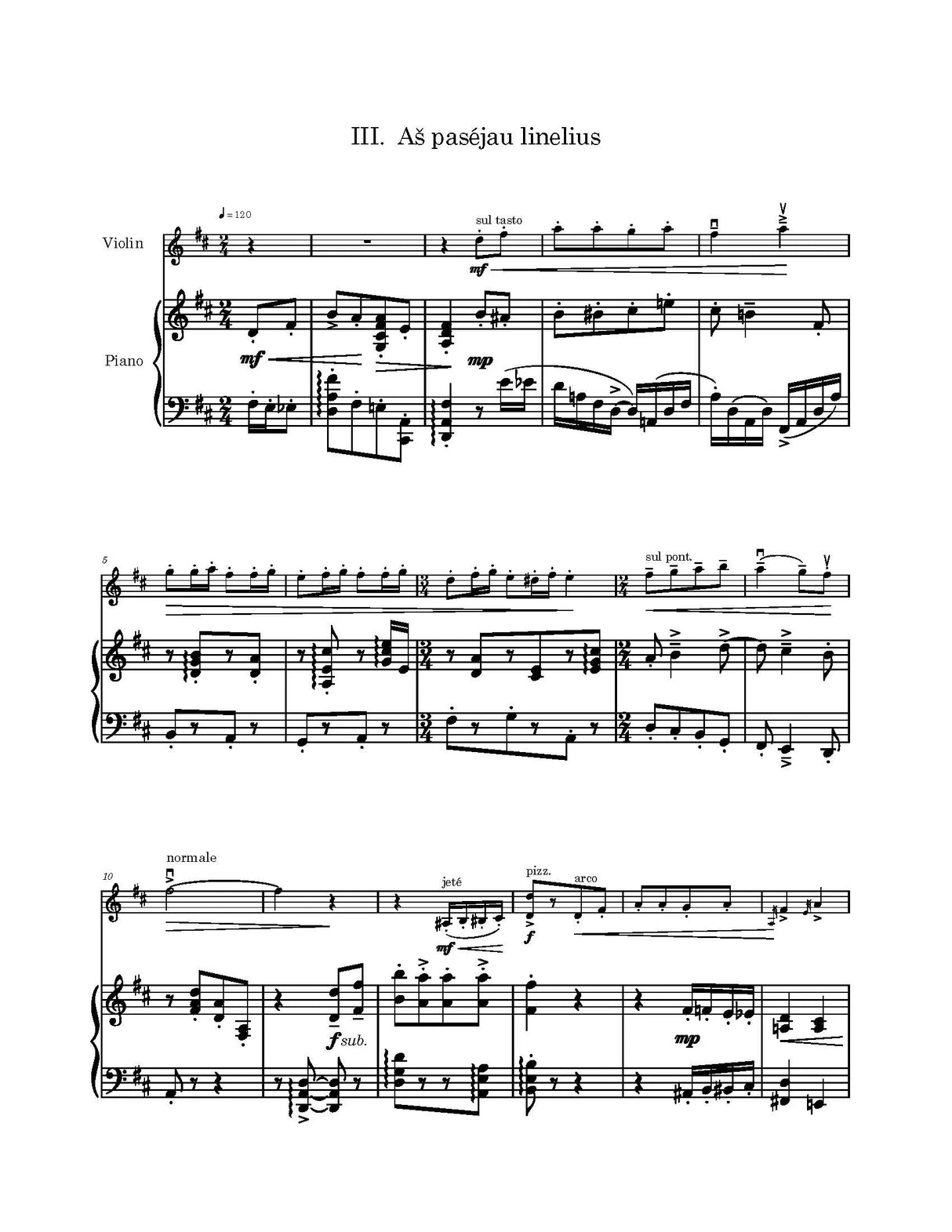 Davidson: Five Lithuanian Melodies
