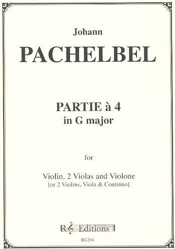 Pachelbel: Partie à 4 in G Major