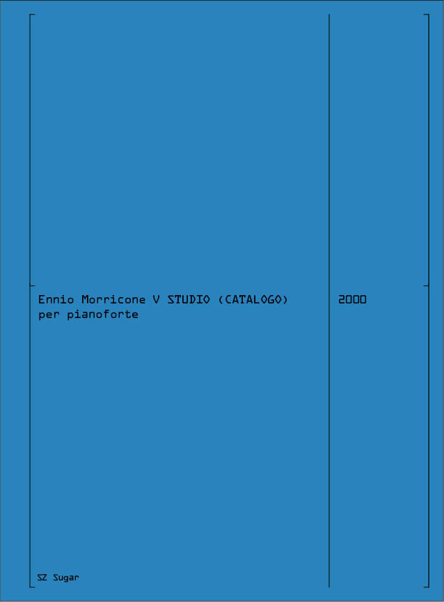 Morricone: V Studio (Catalogo)