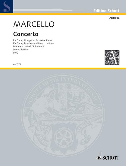 A. Marcello: Oboe Concerto in D Minor