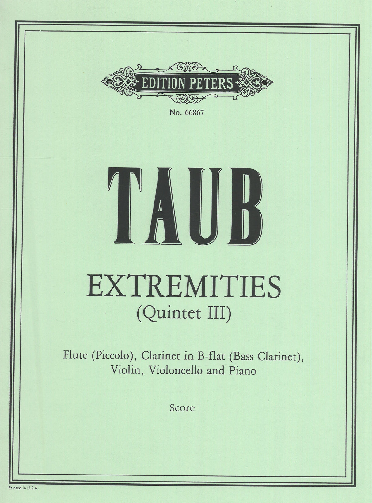 Taub: Extremities