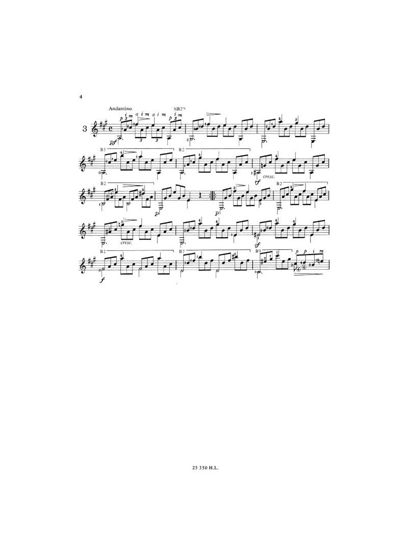 Carcassi: 25 Etudes, Op. 60