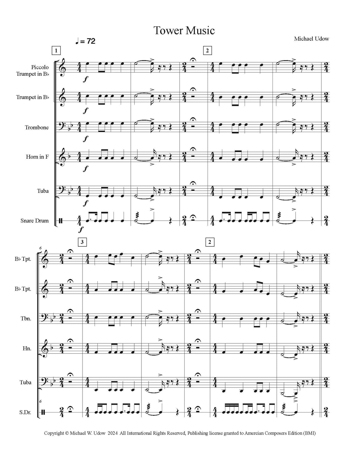 Udow: Tower Music