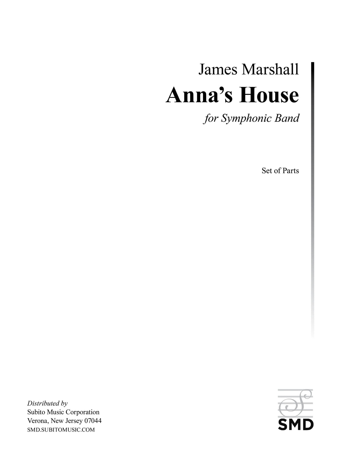 Marshall: Anna's House
