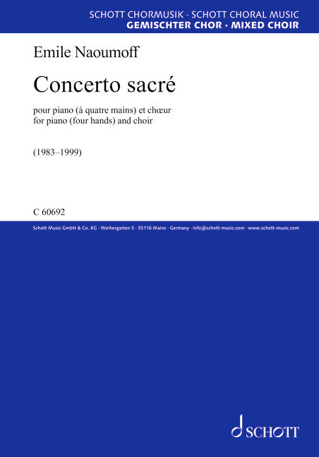 Naoumoff: Concerto sacré