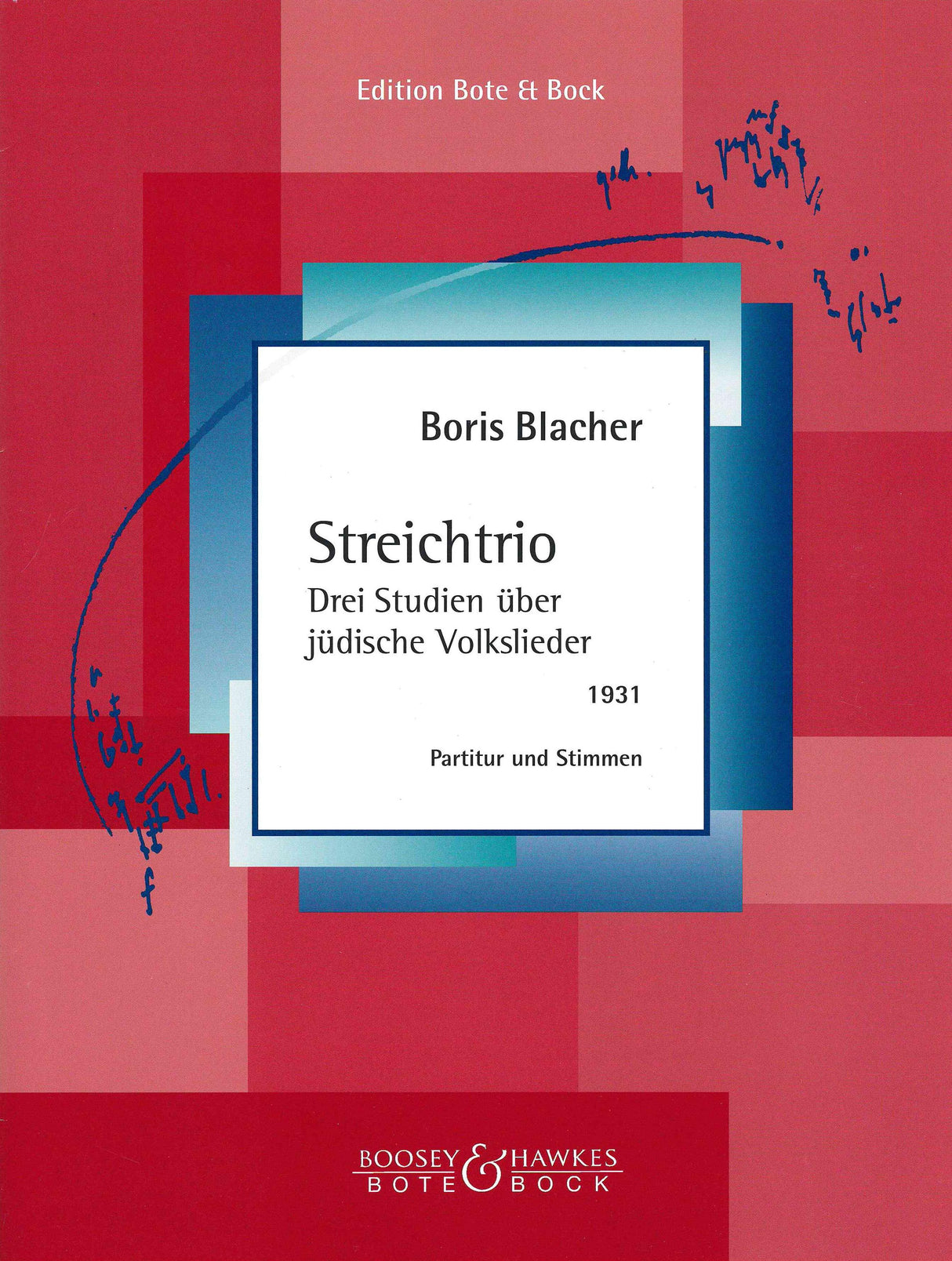 Blacher: String Trio