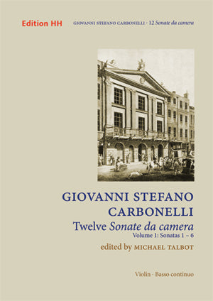 Carbonelli: 12 Violin Sonatas - Volume 1 (Nos. 1-6)