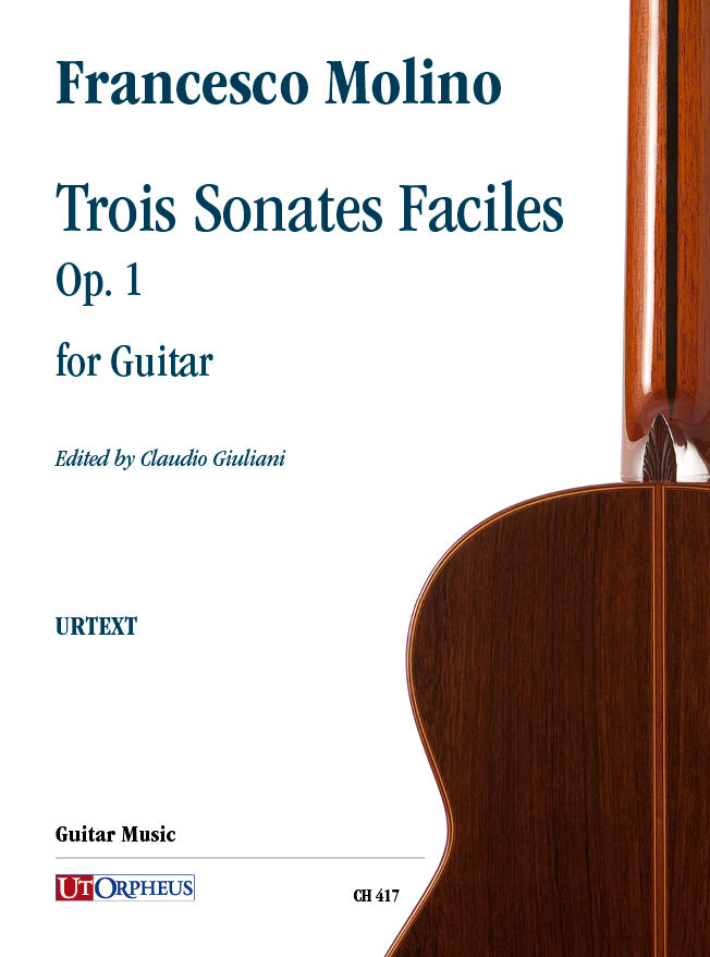 Molino: 3 Easy Guitar Sonatas, Op. 1