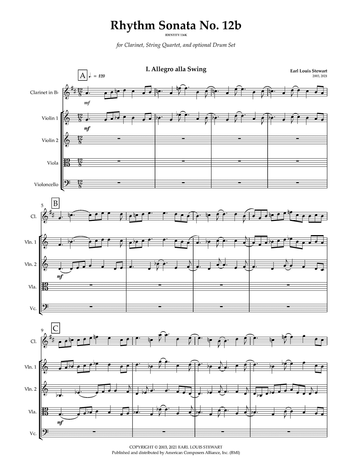 Stewart: Rhythm Sonata No. 12b