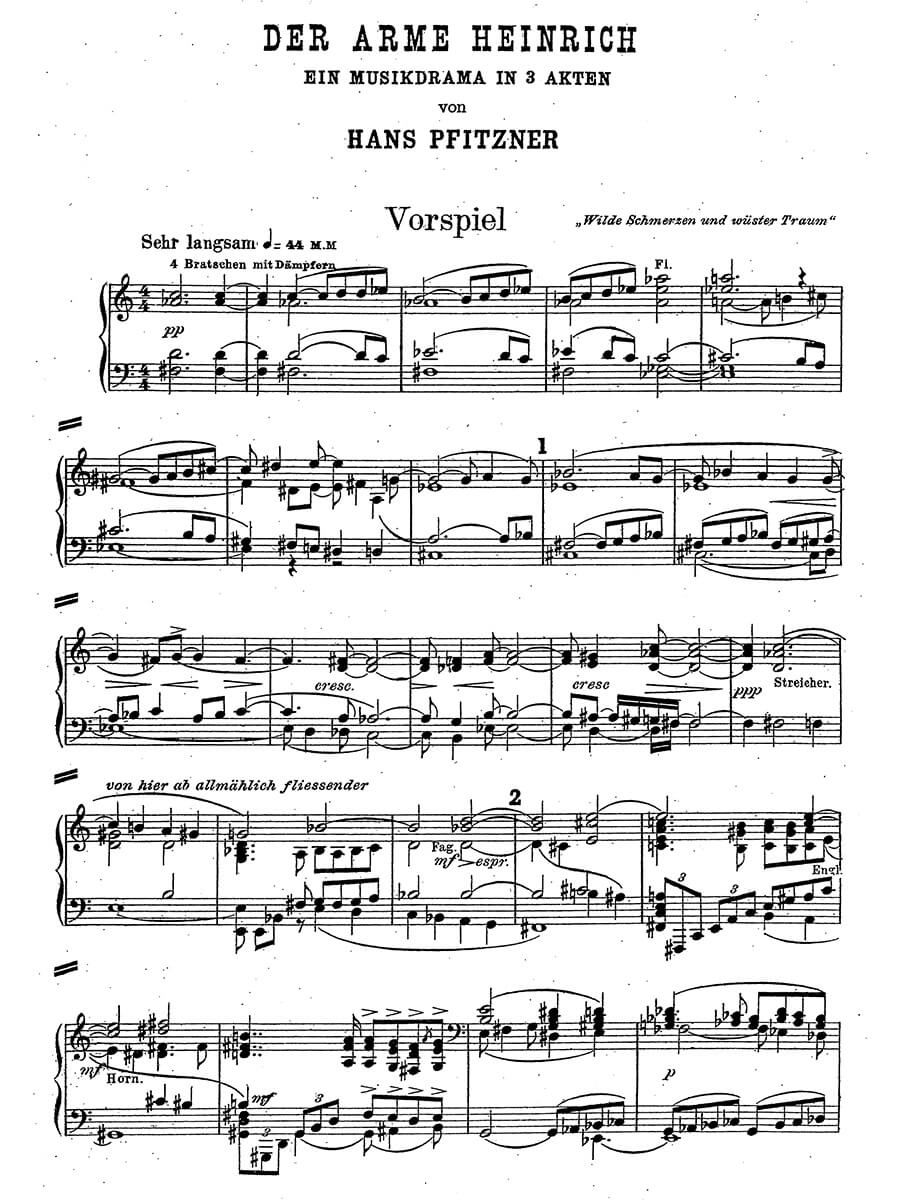 Pfitzner: Der arme Heinrich