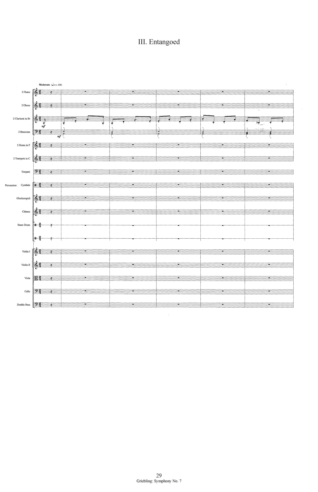 Griebling: Symphony No. 7