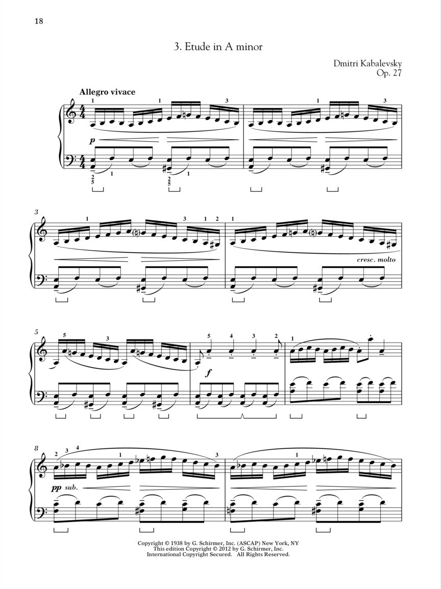 Kabalevsky: 30 Pieces for Children, Op. 27