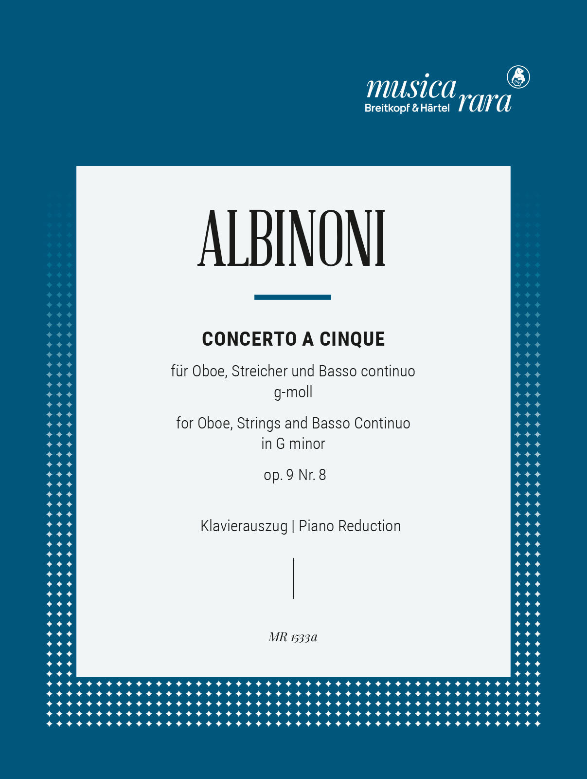 Albinoni: Concerto a Cinque in G Minor, Op. 9, No. 8