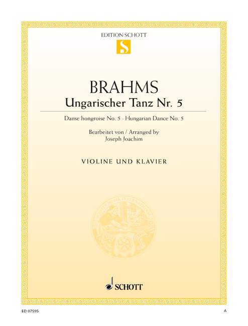 Brahms: Hungarian Dance No. 5 (arr. for violin & piano)