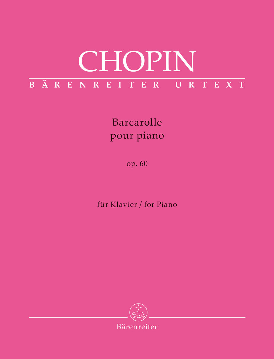 Chopin: Barcarolle in F-sharp Major, Op. 60