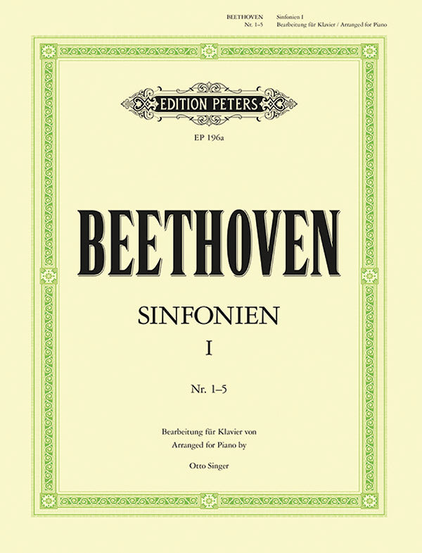 Beethoven: Symphonies - Volume 1: Nos. 1-5