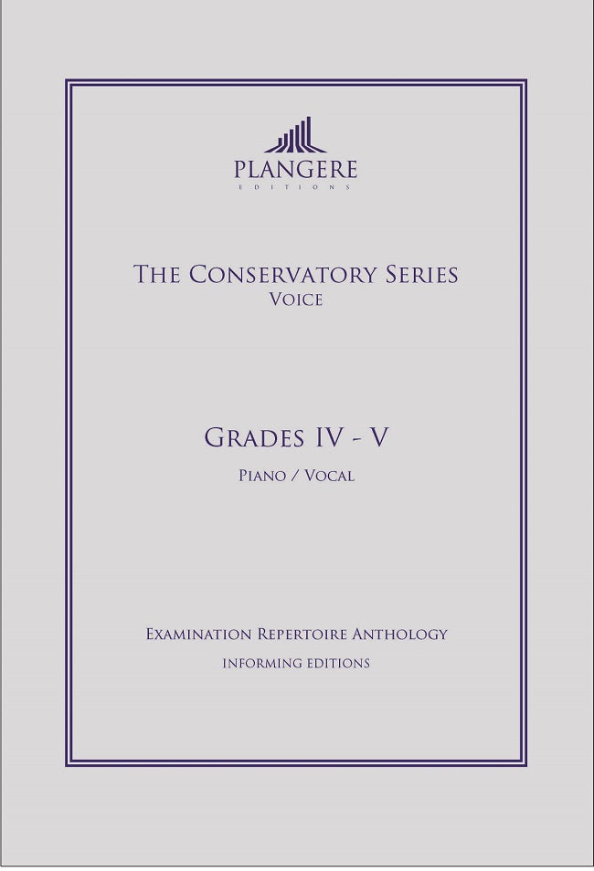 The Conservatory Series - Voice Grades 4-5
