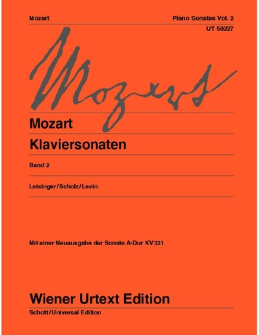 Mozart: Piano Sonatas - Volume II