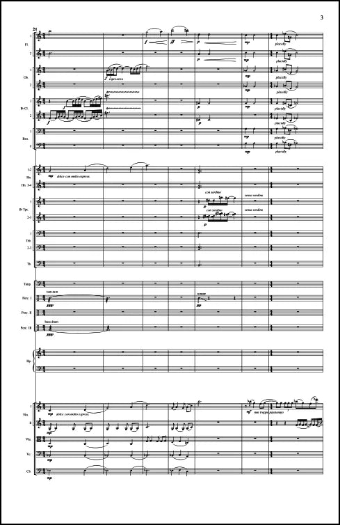 Lee III: Through the Eyes of Time for Orchestra