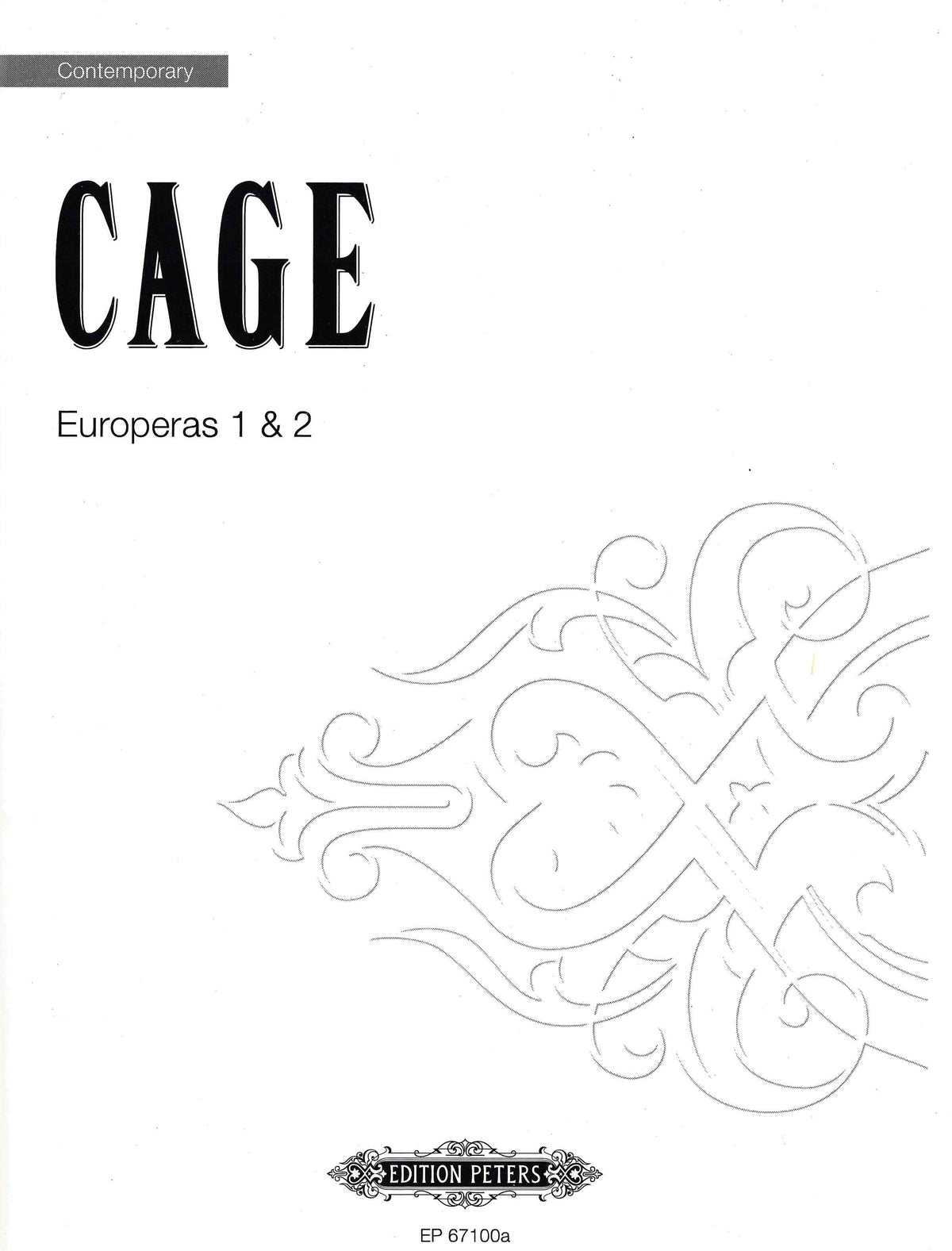 Cage: Europeras 1 & 2
