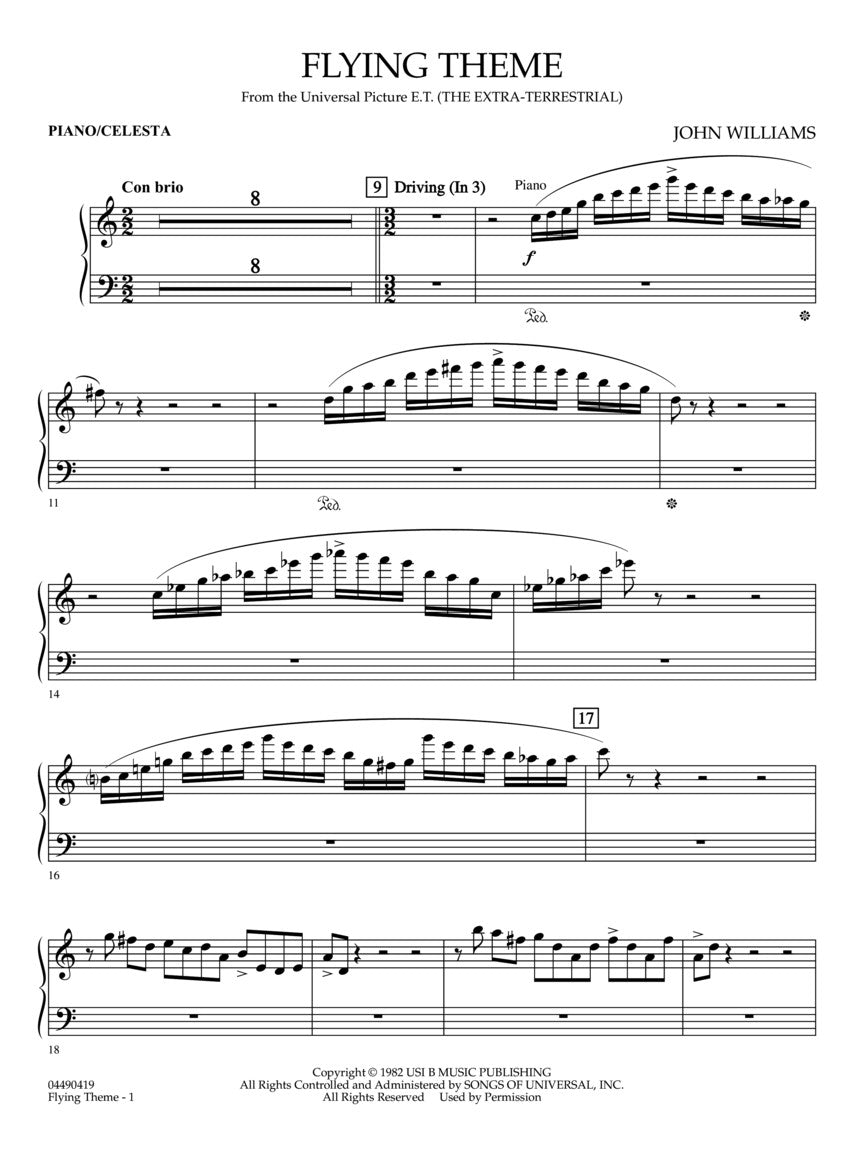 Williams: Flying Theme (from E.T.)
