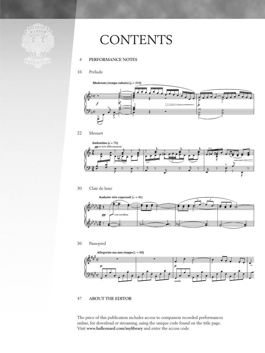 Debussy: Suite bergamasque