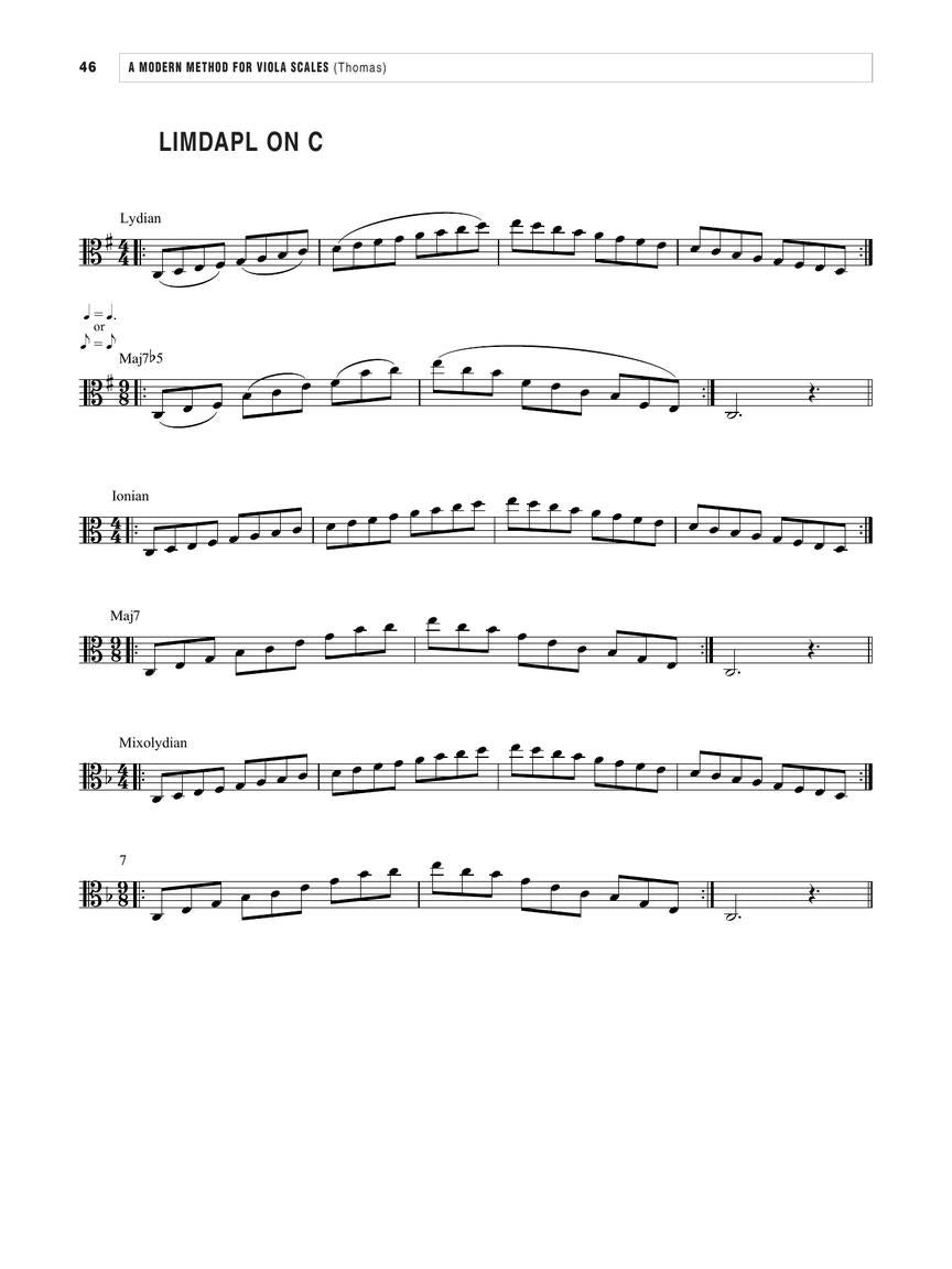 A Modern Method for Viola Scales