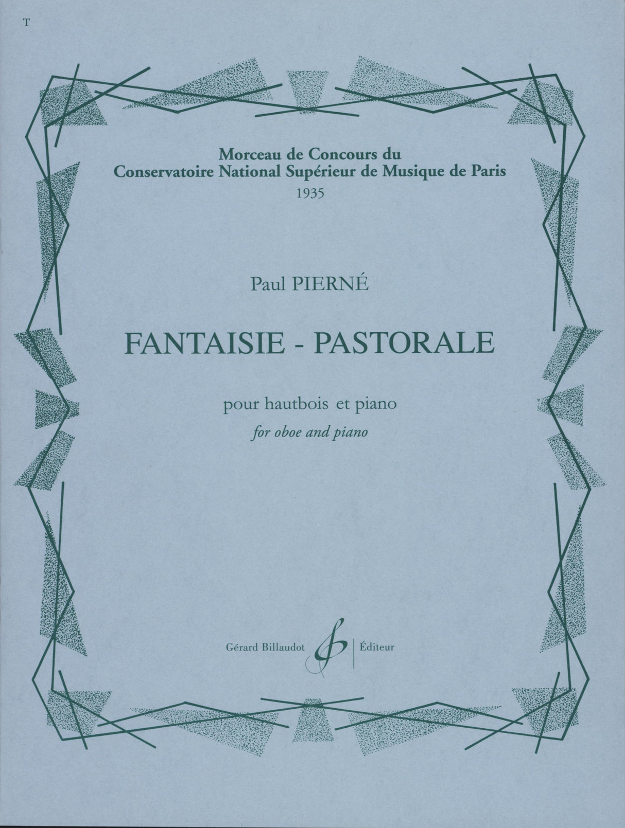 Pierné: Fantaisie-pastorale