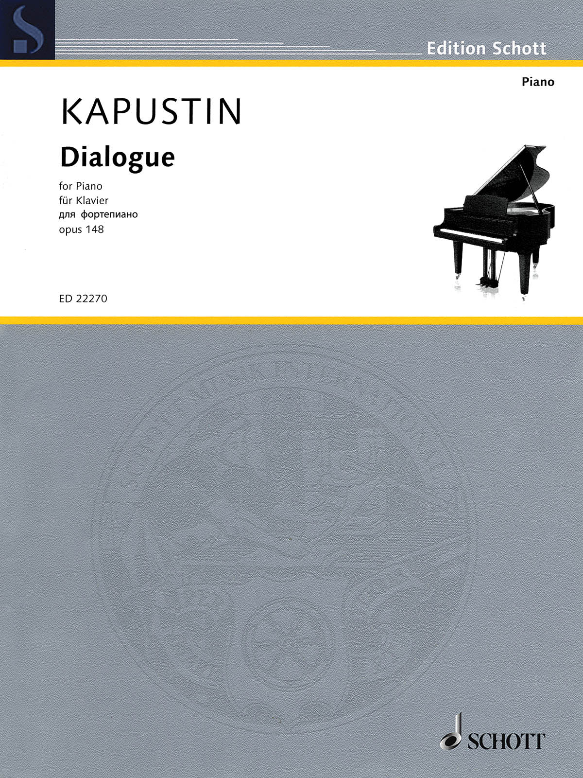 Kapustin: Dialogue, Op. 148