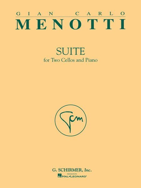 Menotti: Suite for Two Cellos and Piano
