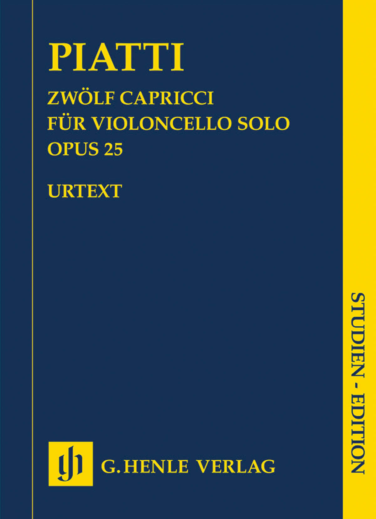 Piatti: 12 Caprices, Op. 25