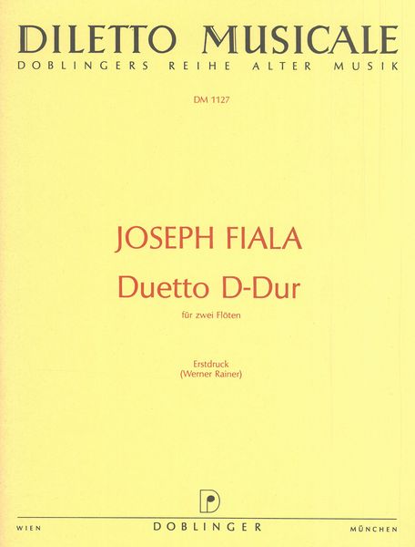Fiala: Duetto in D Major