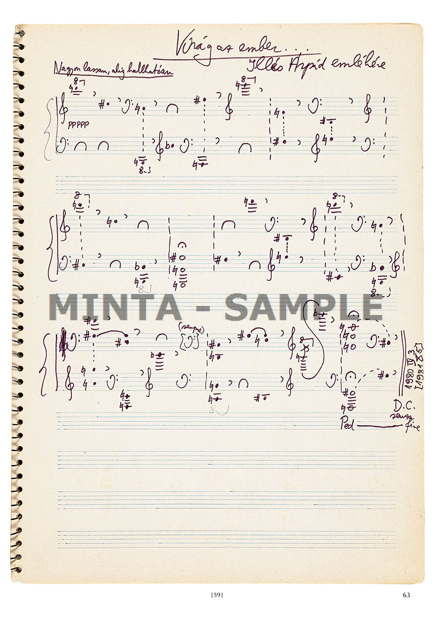 Kurtág: M.K.'s Music Notebook