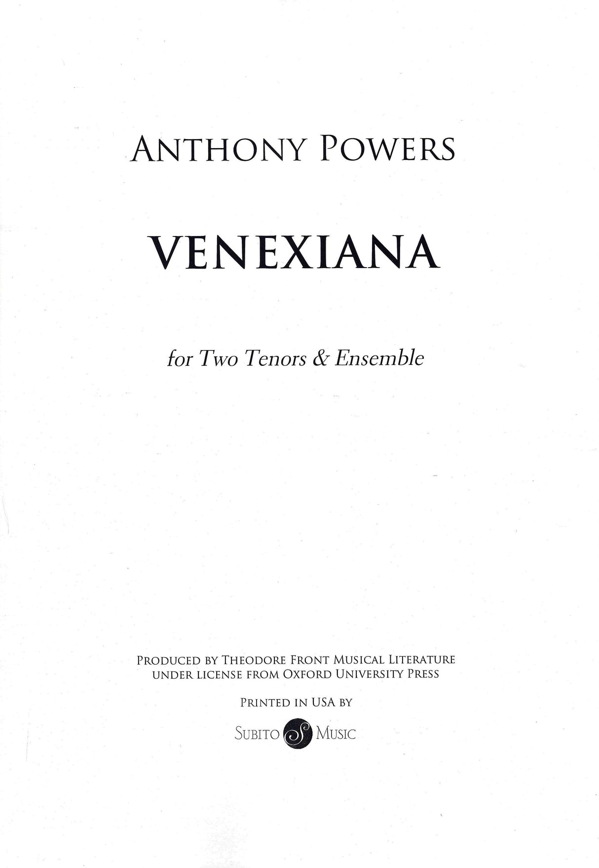 Powers: Venexiana