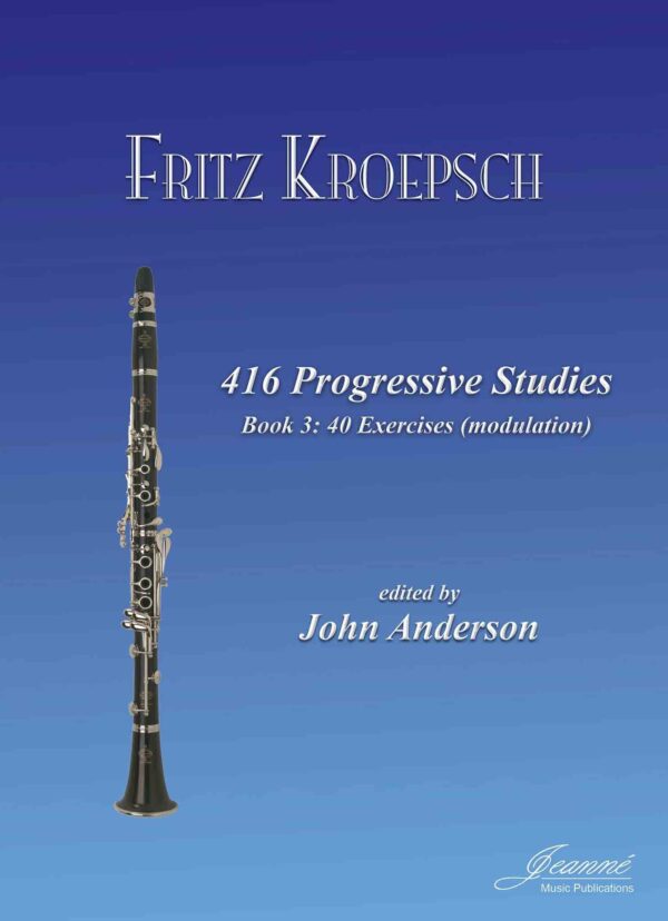Kroepsch: 416 Progressive Studies for Clarinet - Book 3