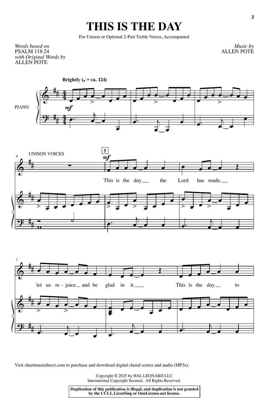 Pote: This Is the Day