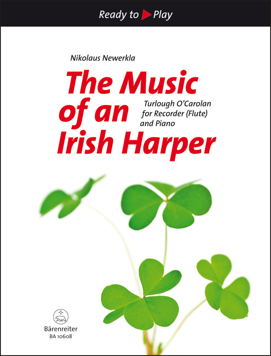 O'Carolan: The Music of an Irish Harper (arr. for recorder and piano)