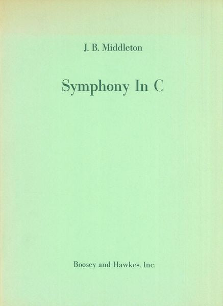 J.B. Middleton: Symphony in C Major