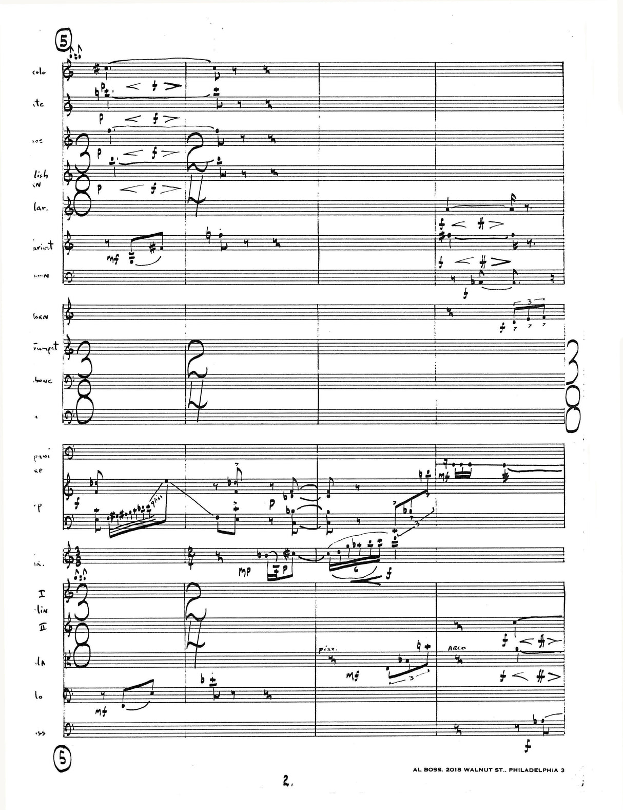 T.J. Anderson: Six Pieces for Clarinet and Chamber Orchestra