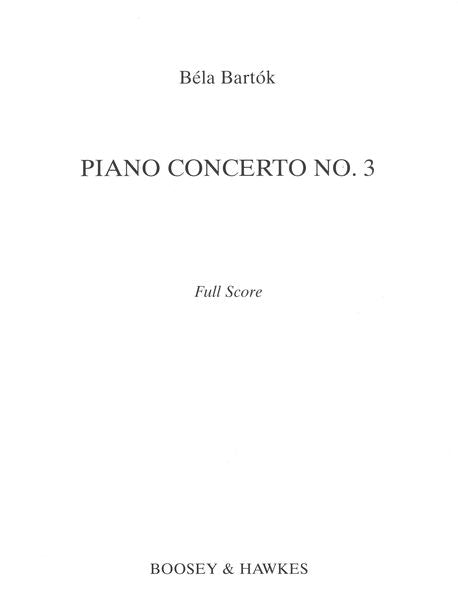 Bartók: Piano Concerto No. 3