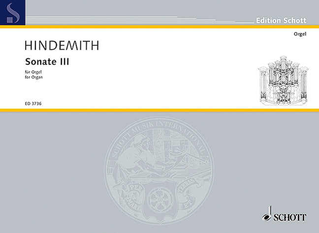 Hindemith: Organ Sonata No. 3