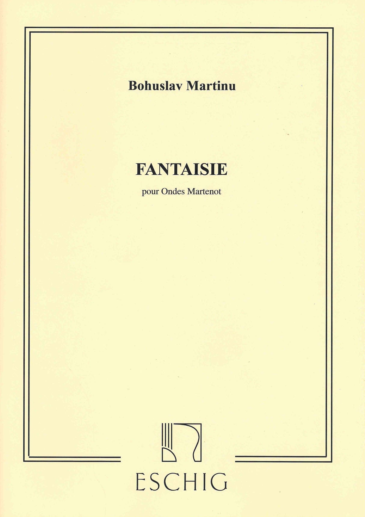 Martinů: Fantaisie